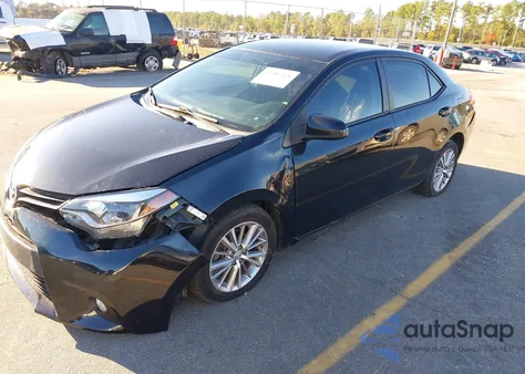 2014 Toyota Corolla Le Plus z USA, uszkodzony, nr VIN 2T1BURHEXEC089042